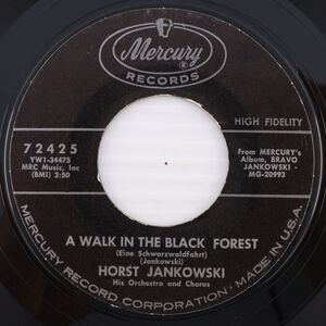 Horst Jankowski – A Walk In The Black Forest / Nola - 1965 45 rpm 7" Record 7242